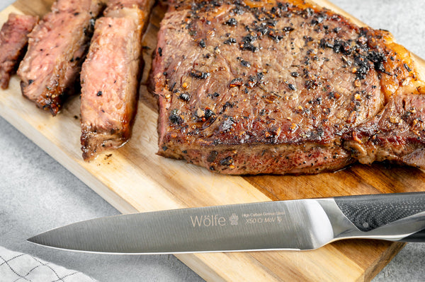 Wölfe 4 Pc Steak Knife Set