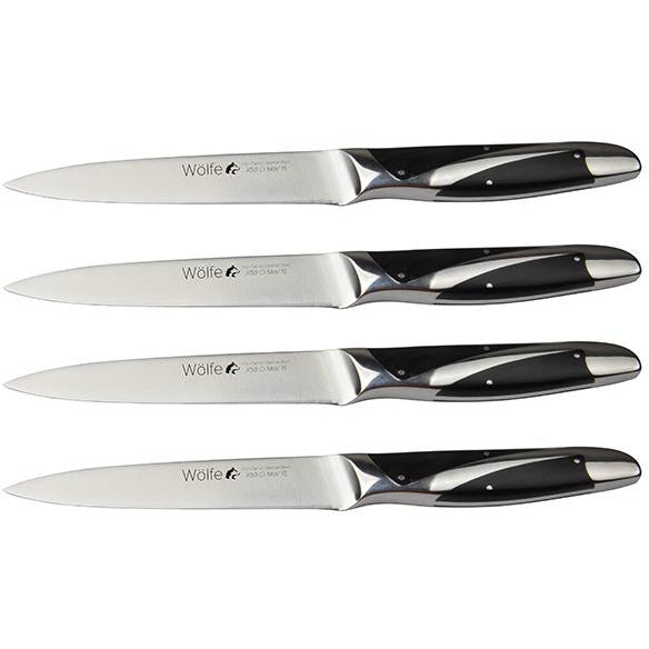 Wölfe 4 Pc Steak Knife Set